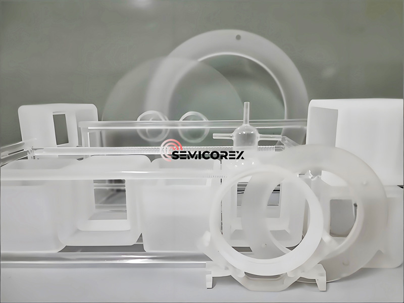 کوارٹج شیشے کے پرزوں کا تناؤ کیا ہے؟